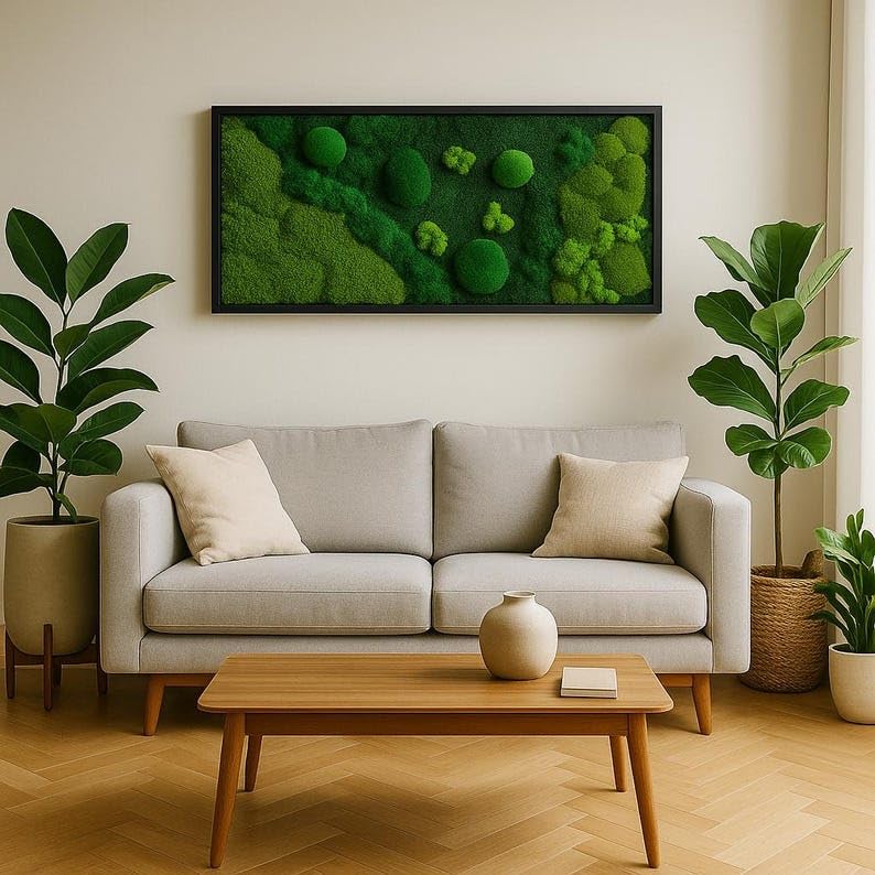 Grousst botanescht Moosbild